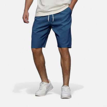 Men’s High-Waisted Shorts – Vintage Structure, Modern Versatility
