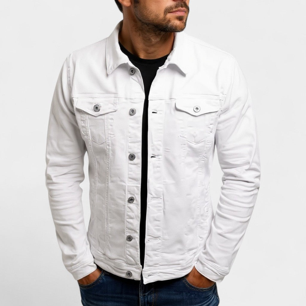 Old Monarchy | Men’s Half-Zip High Collar Sweater – Refined Warmth, Modern Ease