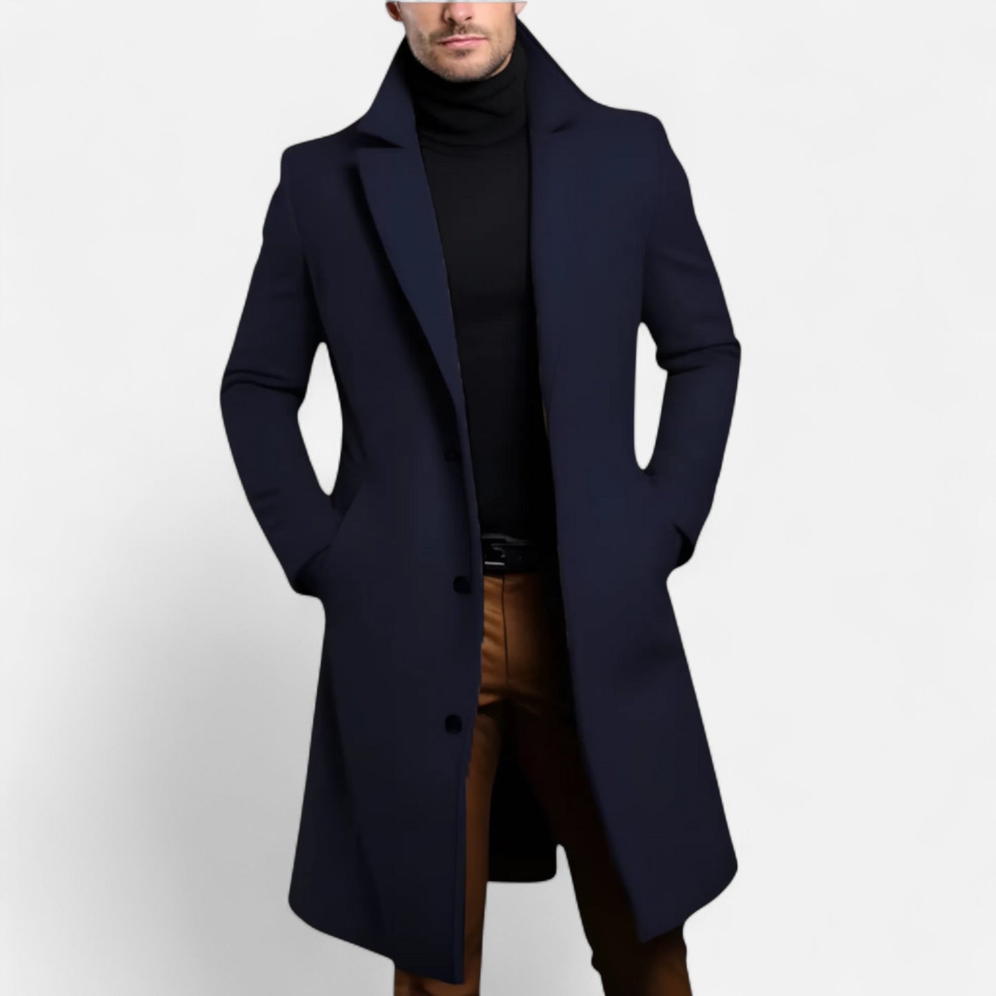 Old Monarchy | Men’s Classic Overcoat – Heritage Design, Timeless Refinement