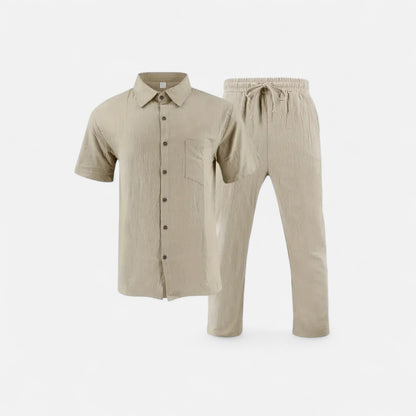 Old Monarchy | Men’s Vintage Shirt & Trouser Set – Heritage Style, Relaxed Refinement for the Modern Gentleman