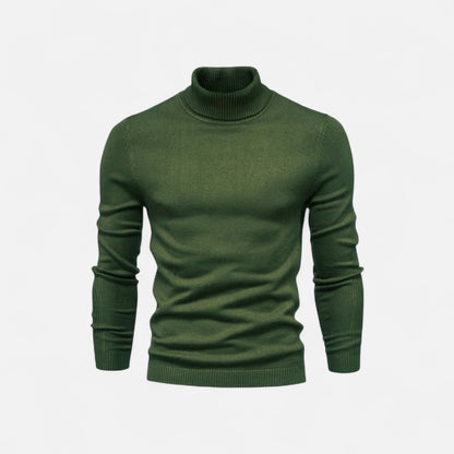 Old Monarchy | Men’s Classic Cotton Turtleneck