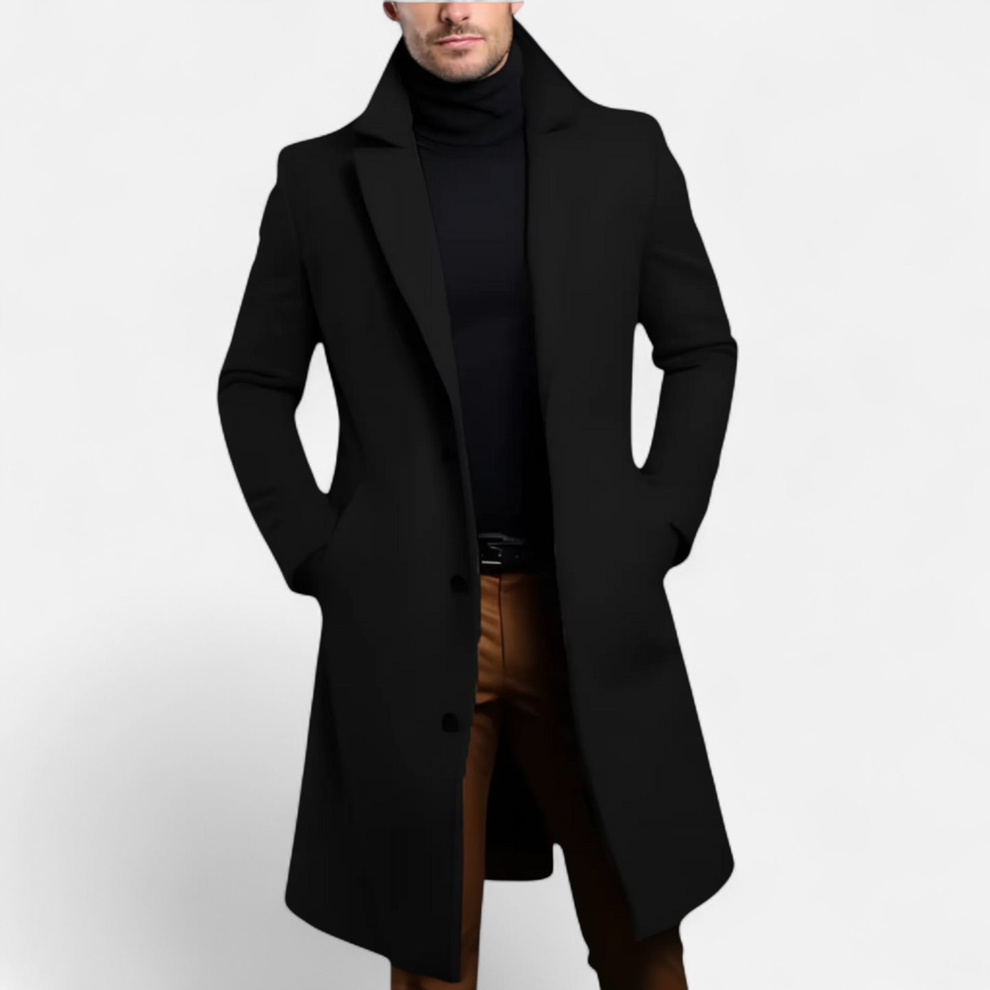 Old Monarchy | Men’s Classic Overcoat – Heritage Design, Timeless Refinement