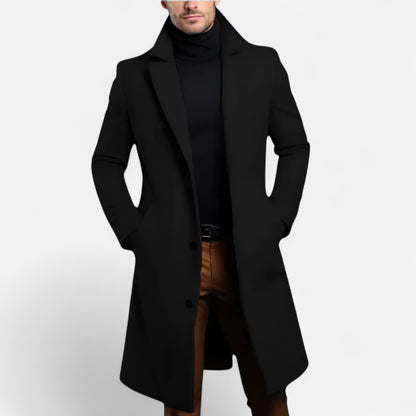 Old Monarchy | Men’s Classic Overcoat – Heritage Design, Timeless Refinement