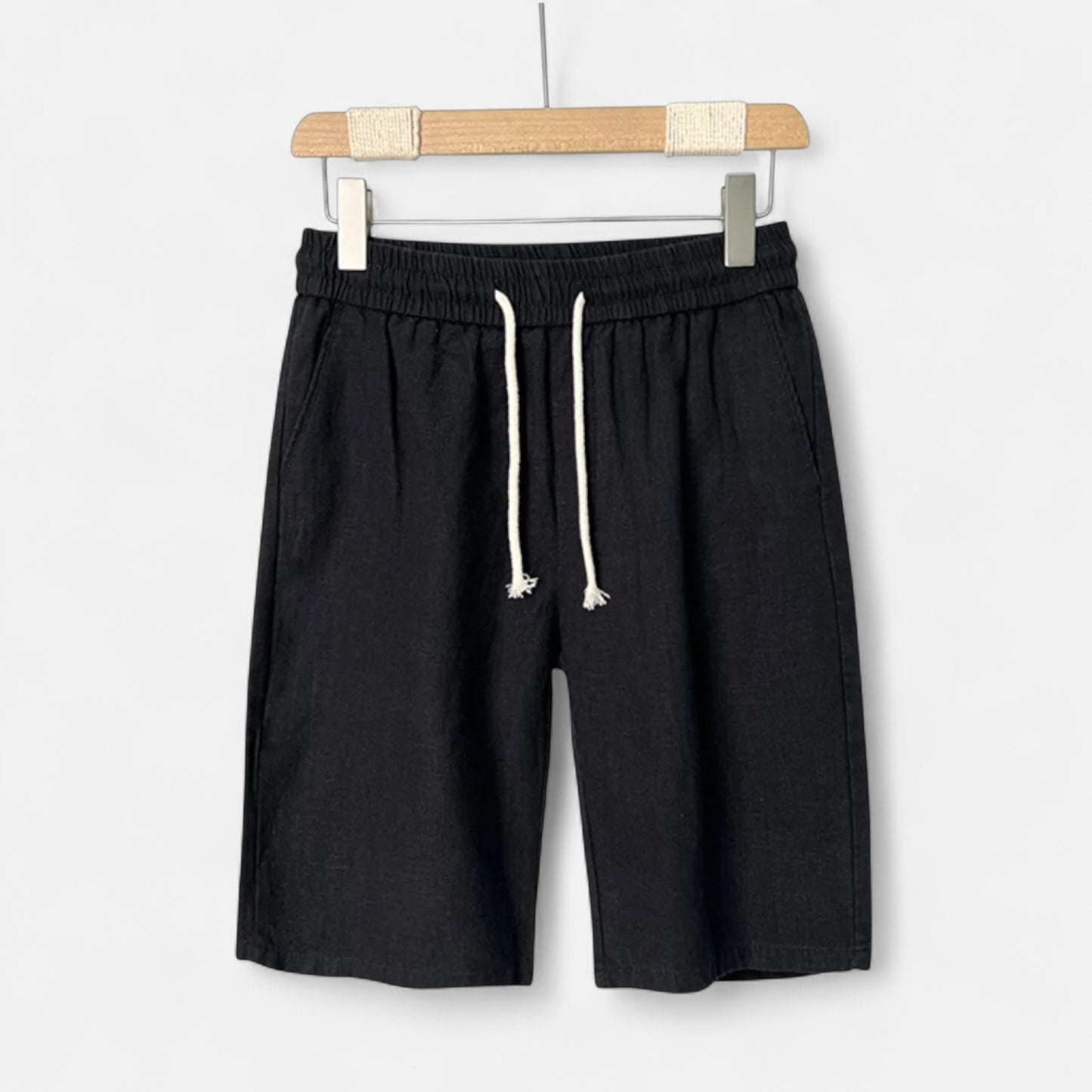 Old Monarchy | Men's Relaxed Fit Linen Shorts – Lightweight Comfort, Timeless Summer Style