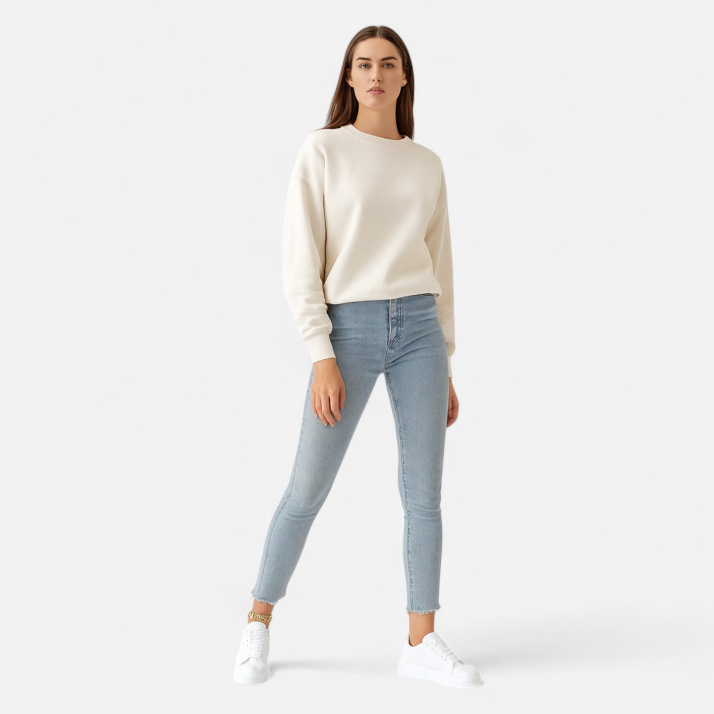 Old Monarchy | Women’s Heritage White Leather Sneakers