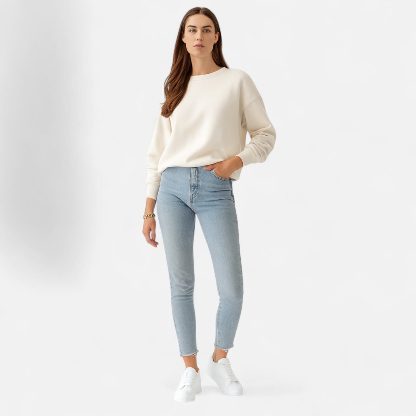 Old Monarchy | Women’s Heritage White Leather Sneakers
