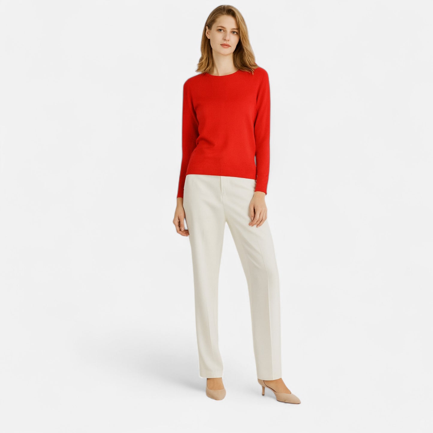 Old Monarchy | Women’s Merino Wool O-Neck Sweater