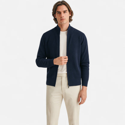 Old Monarchy | Men’s Merino Wool Mock Neck Sweater