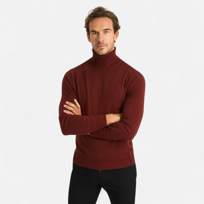 Old Monarchy | Men’s Classic Cotton Turtleneck