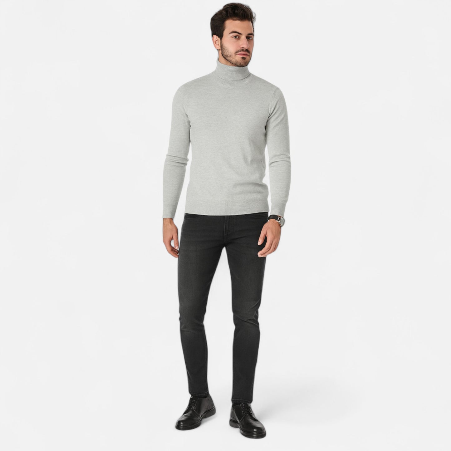 Old Monarchy | Men’s Wool Turtleneck – Timeless Design, Refined Warmth