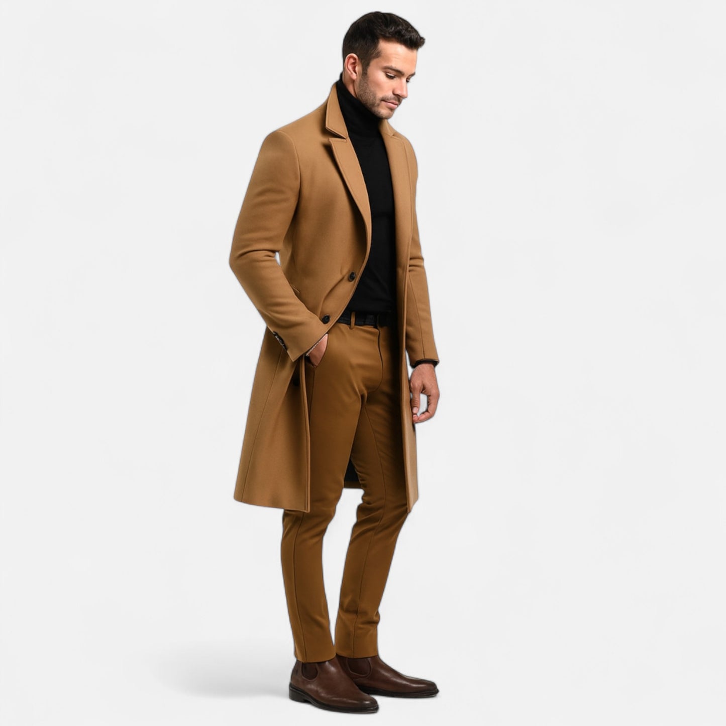 Old Monarchy | Men’s Classic Overcoat – Heritage Design, Timeless Refinement