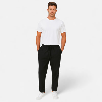 Old Monarchy | Men’s Linen Leisure Trousers – Lightweight Comfort with Relaxed Elegance for Everyday Ease