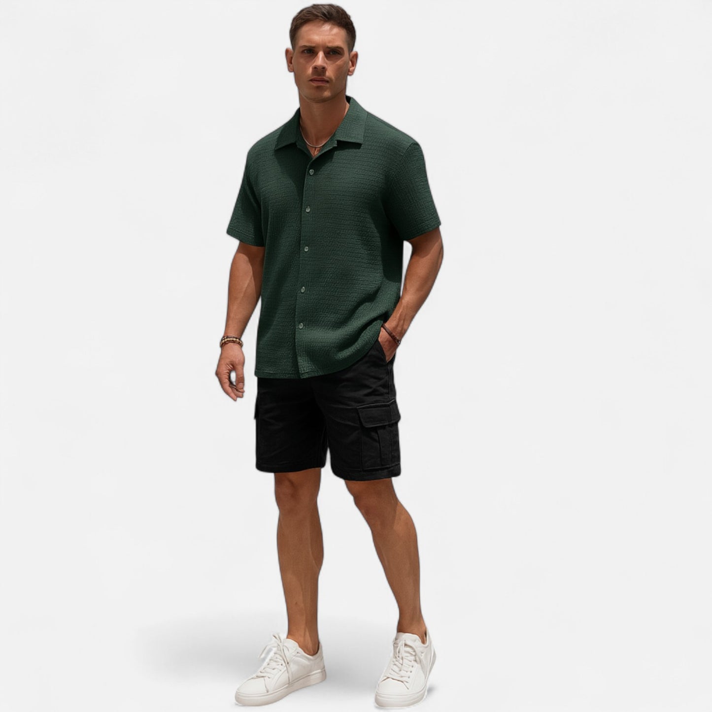 Old Monarchy | Men’s Loose-Fit Casual Shirt – Relaxed Silhouette with Effortless Everyday Style