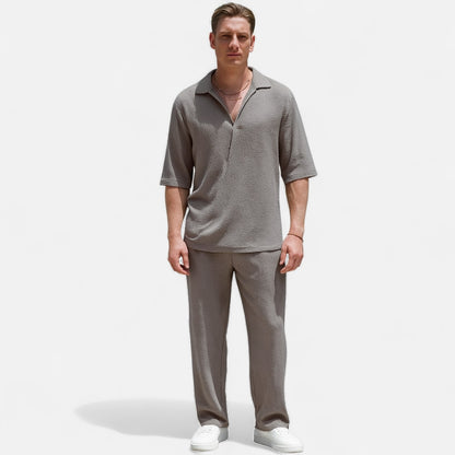 Old Monarchy | Men’s Luxe Co-Ord Set – Premium Two-Piece with Tailored Comfort for Refined Casual Wear