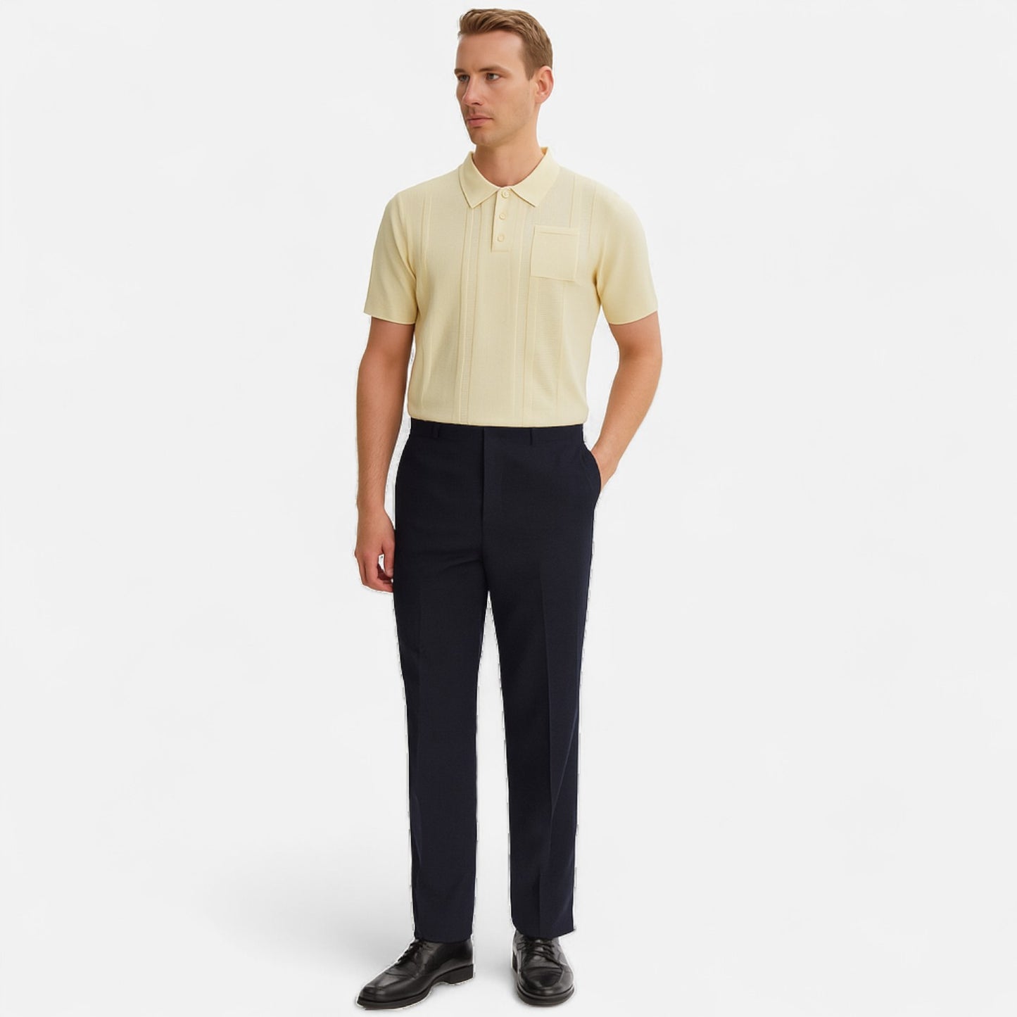 Old Monarchy | Men’s Commute Polo Shirt – Premium Comfort with Classic Collar for Business Casual & Professional Daily Wear