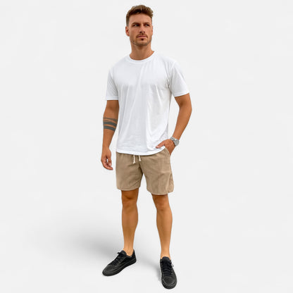 Old Monarchy | Men’s Summer Shorts – Tailored Fit in Lightweight Cotton Blend for Warm-Weather Ease