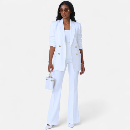 Old Monarchy | Women’s Two-Piece Blazer Set – Premium Coordinated Ensemble for Refined Elegance