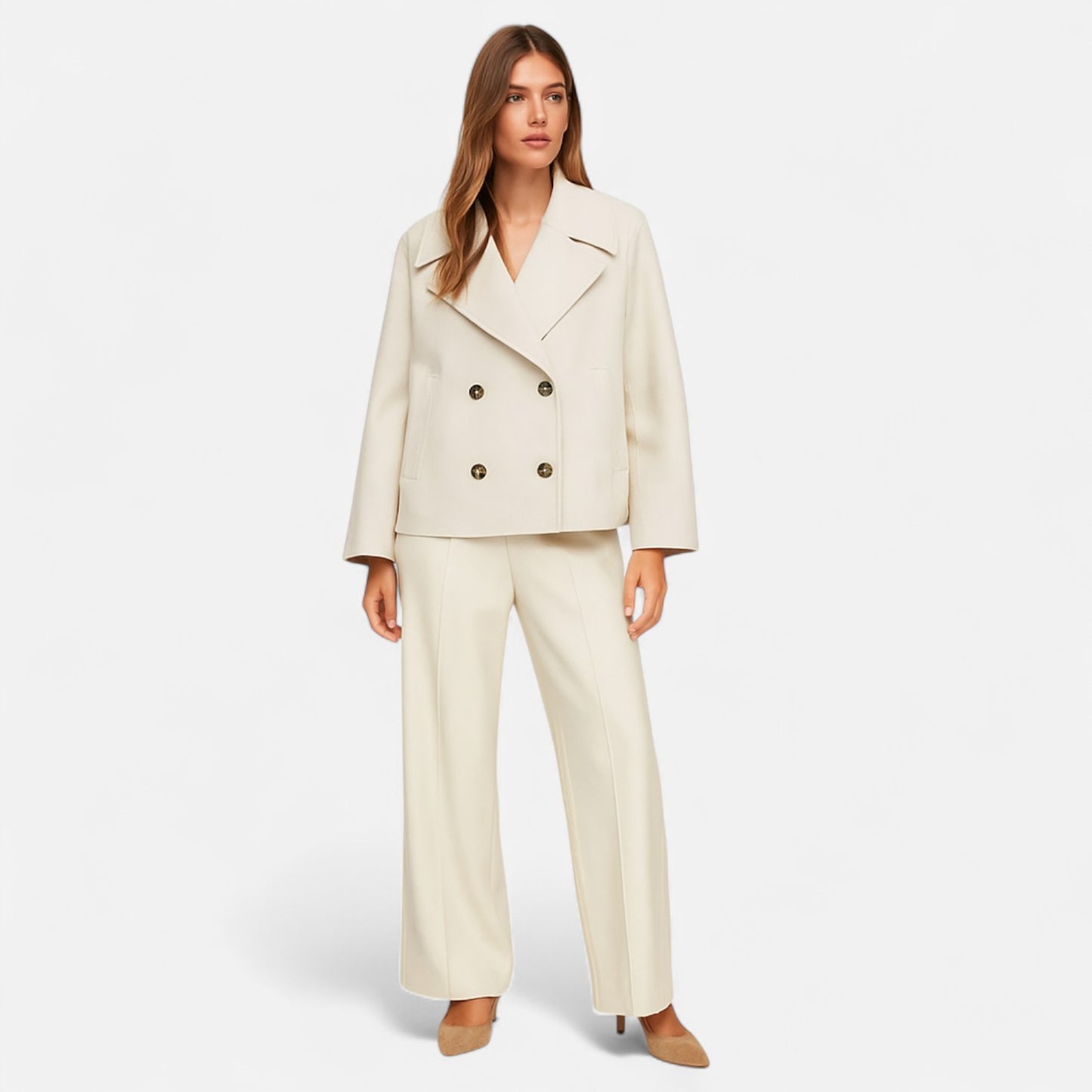 Women’s Tailored Minimalist Jacket – Modern Structure, Effortless Refinement