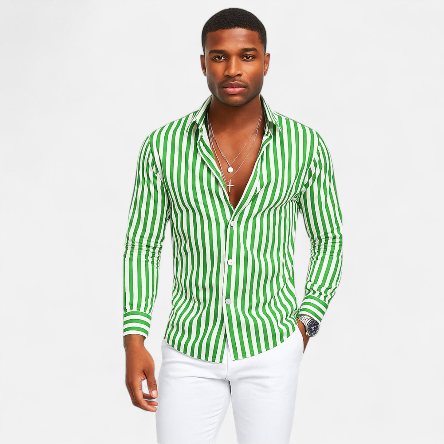 Old Monarchy | Men's Riviera Linen Shirt