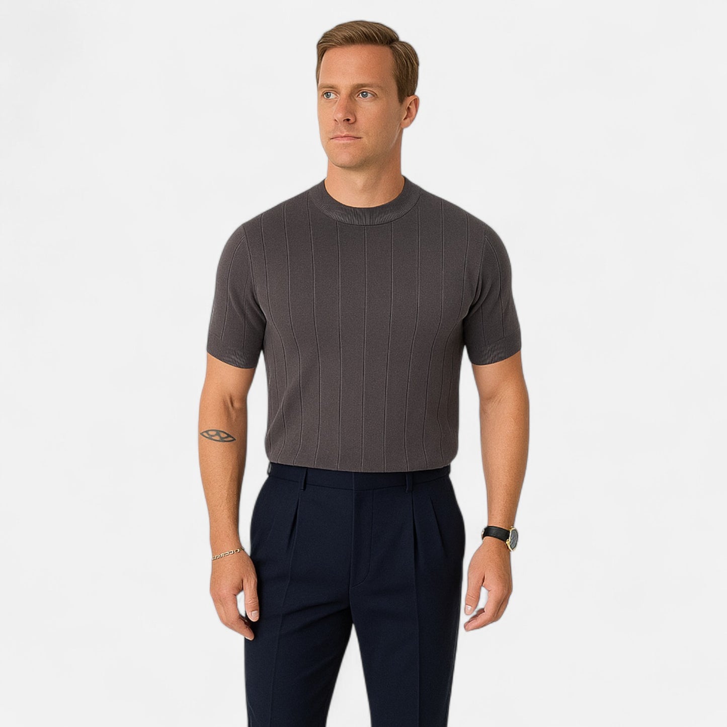 Old Monarchy | Men's Summer Short Sleeve Polo – Quiet Luxury, Timeless 'Old Money' Aesthetic