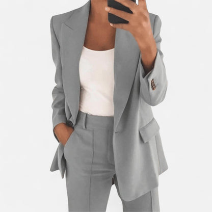 Old Monarchy | Women's Two-Piece Elegant Suit – Tailored Sophistication, Modern Feminine Power