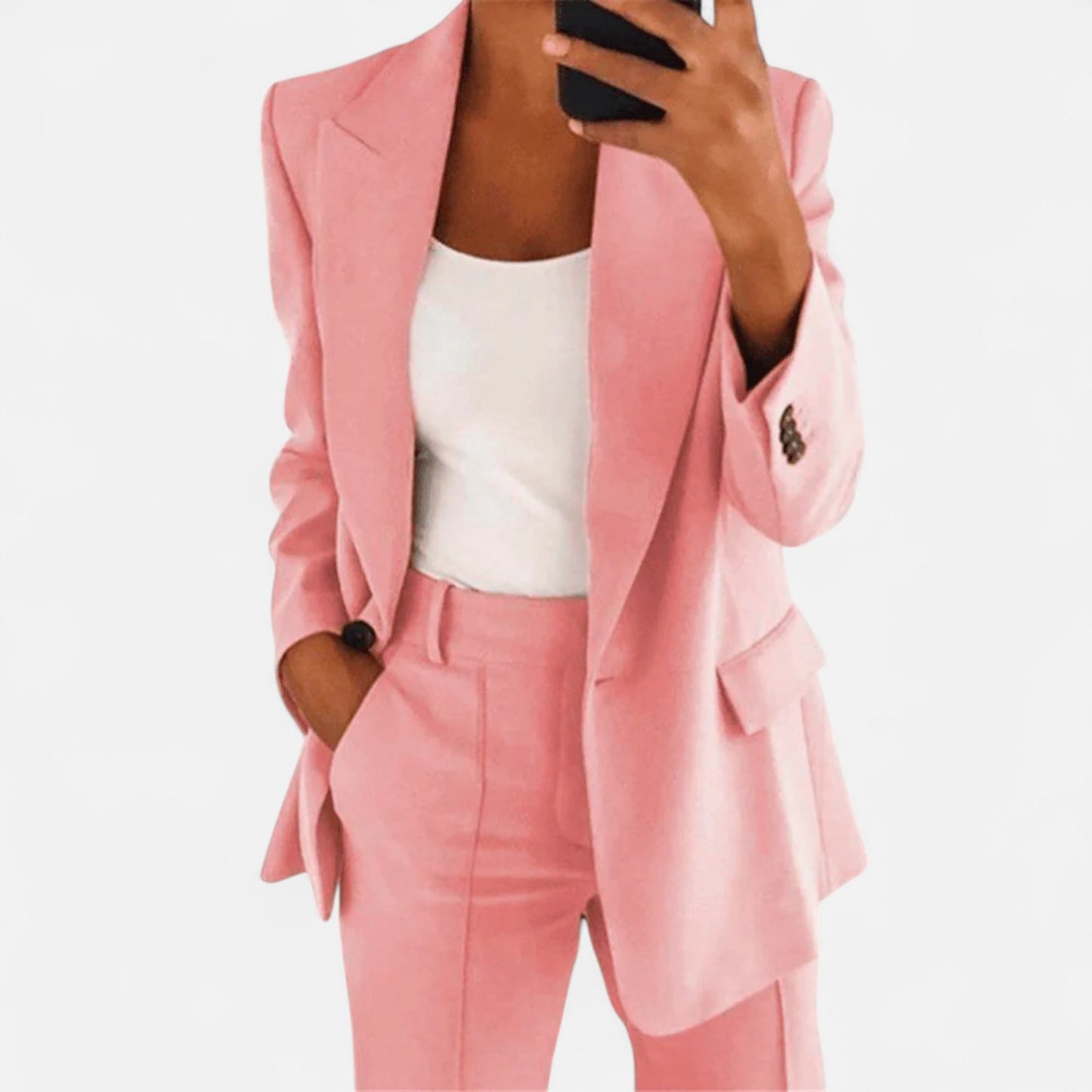 Old Monarchy | Women's Two-Piece Elegant Suit – Tailored Sophistication, Modern Feminine Power