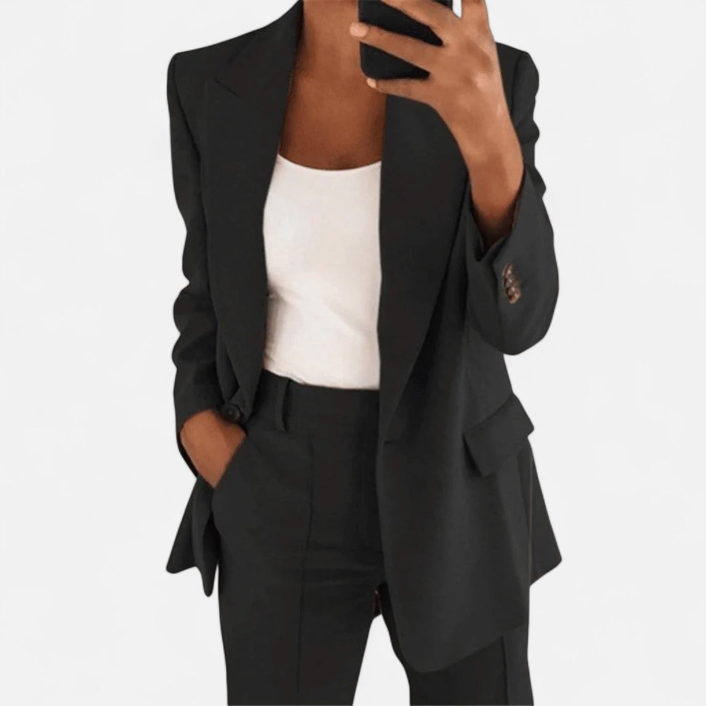 Old Monarchy | Women's Two-Piece Elegant Suit – Tailored Sophistication, Modern Feminine Power