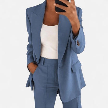 Old Monarchy | Women's Two-Piece Elegant Suit – Tailored Sophistication, Modern Feminine Power