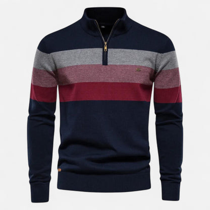 Old Monarchy | Men’s Quarter-Zip Sweater – Timeless Style, Refined Comfort