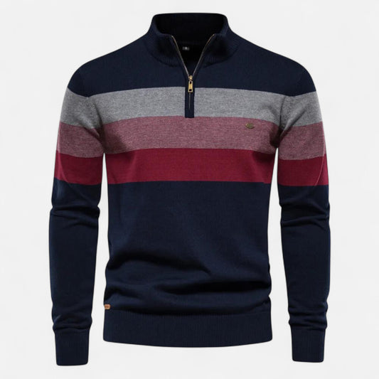 Old Monarchy | Men’s Quarter-Zip Sweater – Timeless Style, Refined Comfort