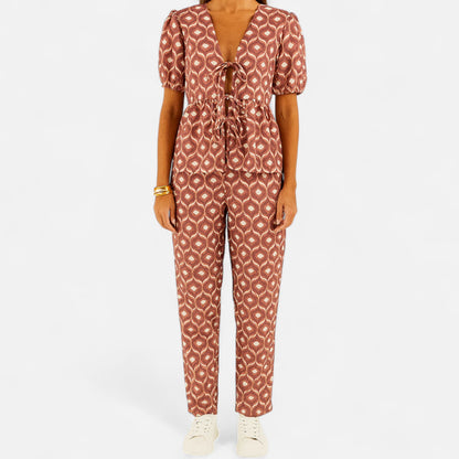 Old Monarchy | Women’s Two-Piece Set – Premium Coordinated Ensemble for Modern Classic Style