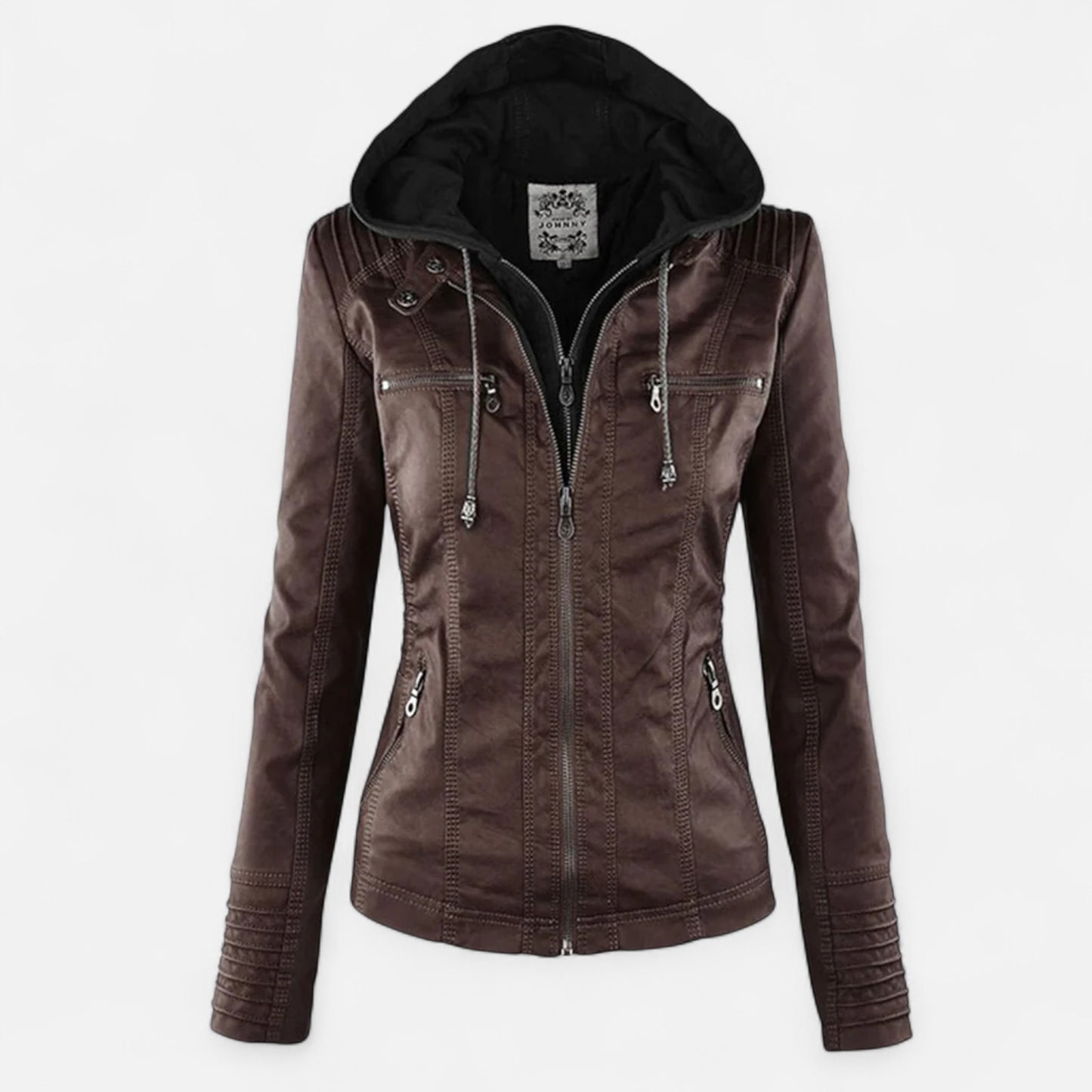 Old Monarchy | Women’s Leather Jacket – Timeless Elegance, Refined Edge