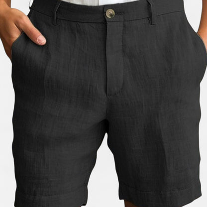 Old Monarchy | Men’s Linen Shorts – Lightweight Breathability, Tailored Summer Ease