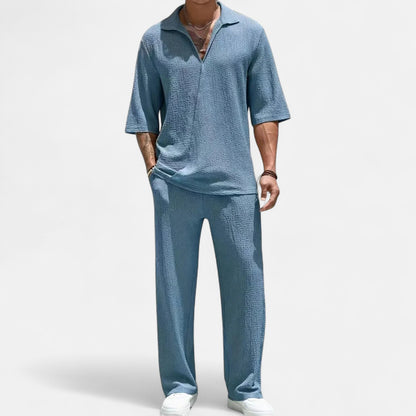 Old Monarchy | Men’s Luxe Co-Ord Set – Premium Two-Piece with Tailored Comfort for Refined Casual Wear