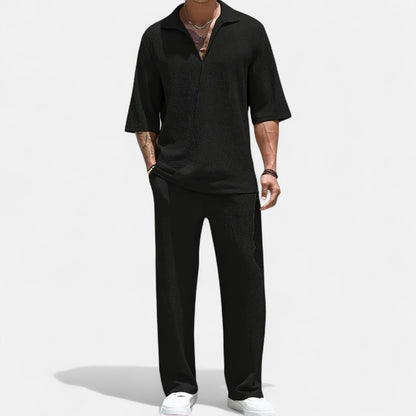 Old Monarchy | Men’s Luxe Co-Ord Set – Premium Two-Piece with Tailored Comfort for Refined Casual Wear