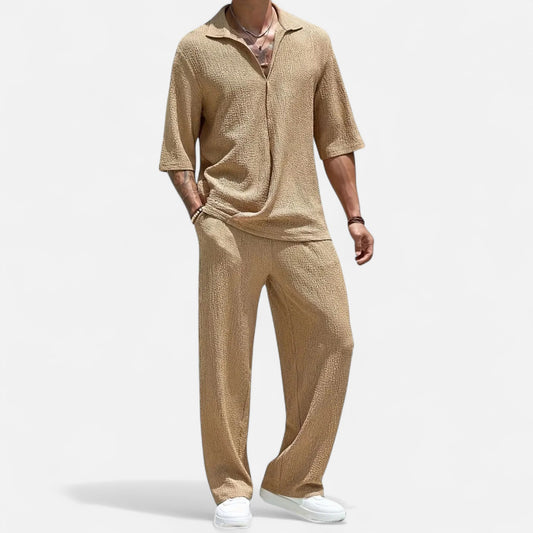 Old Monarchy | Men’s Luxe Co-Ord Set – Premium Two-Piece with Tailored Comfort for Refined Casual Wear