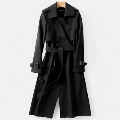 Old Monarchy | Women's Long Coat – Tailored Warmth, Timeless Silhouette