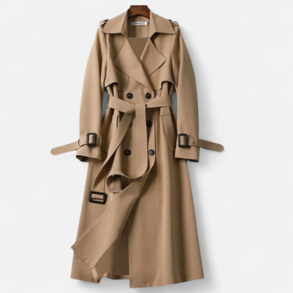 Old Monarchy | Women's Long Coat – Tailored Warmth, Timeless Silhouette