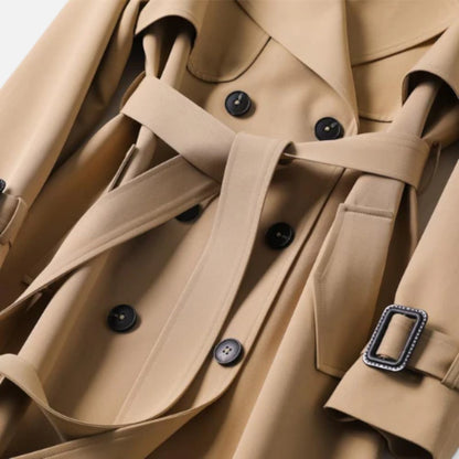 Old Monarchy | Women's Long Coat – Tailored Warmth, Timeless Silhouette