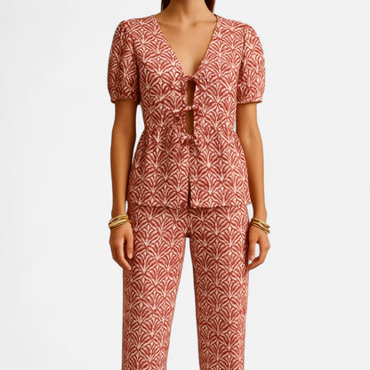 Old Monarchy | Women’s Two-Piece Set – Premium Coordinated Ensemble for Modern Classic Style