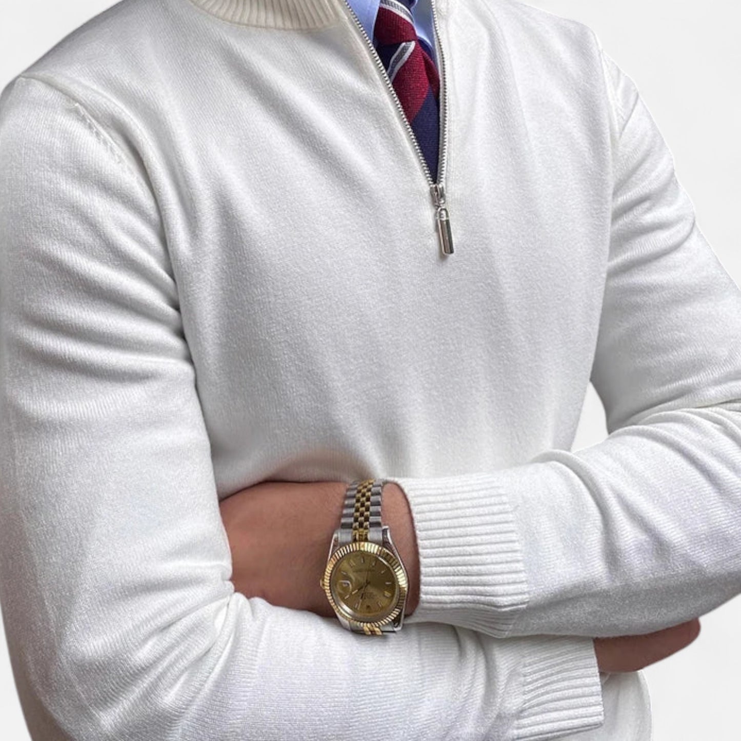 Old Monarchy | Men’s Classic Half Zip Sweater