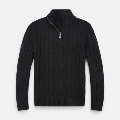 Old Monarchy | Men’s Merino Half Zip Sweater