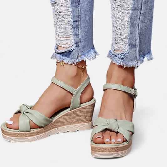Old Monarchy | Women’s Adjustable Heeled Sandals – Graceful Lift, Tailored Summer Elegance