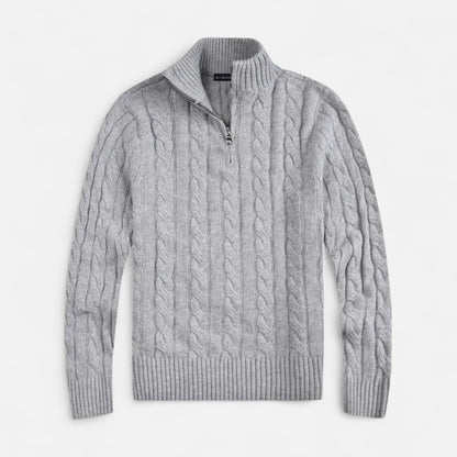 Old Monarchy | Men’s Merino Half Zip Sweater