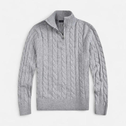 Old Monarchy | Men’s Merino Half Zip Sweater