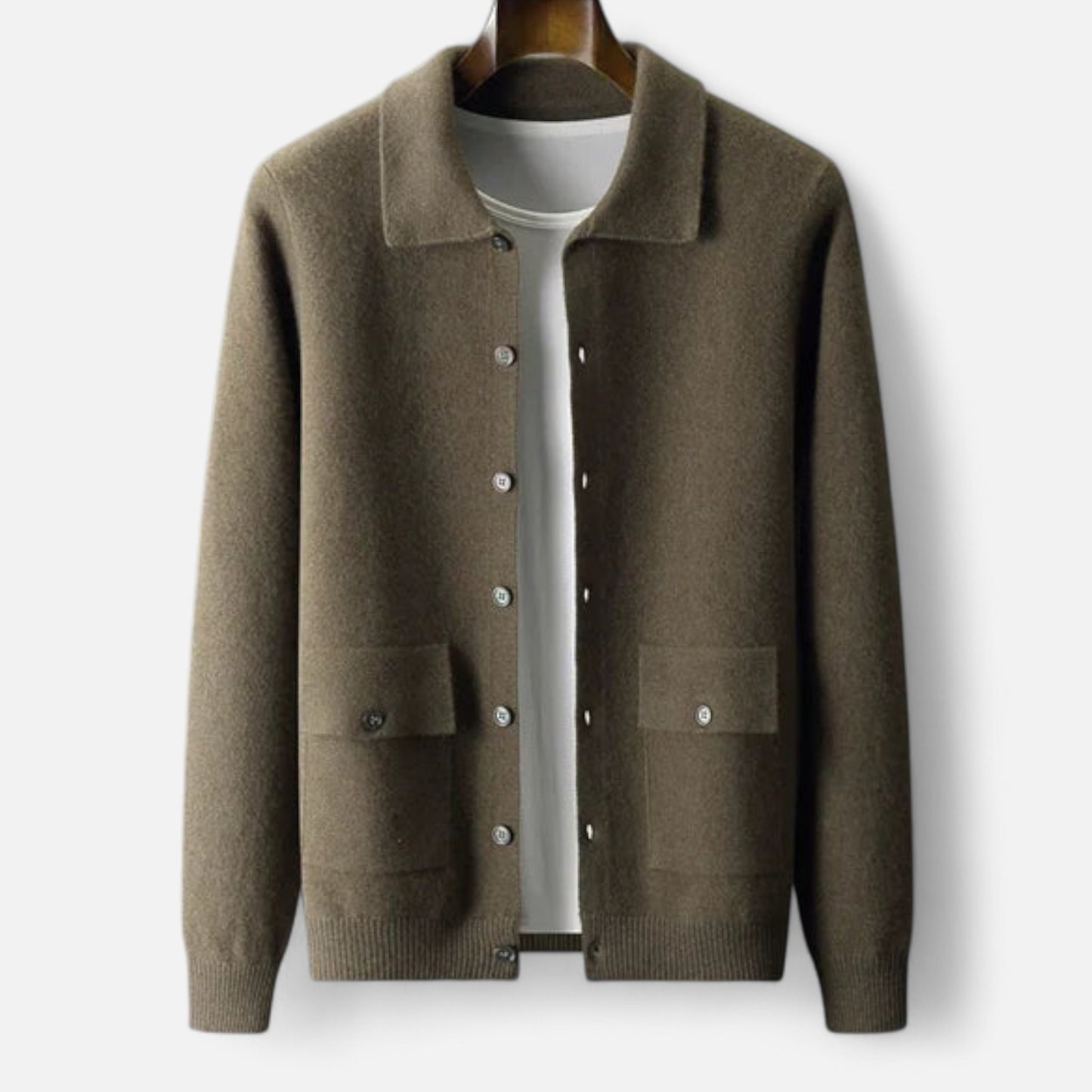 Old Monarchy | Men’s Cashmere Blend Cardigan