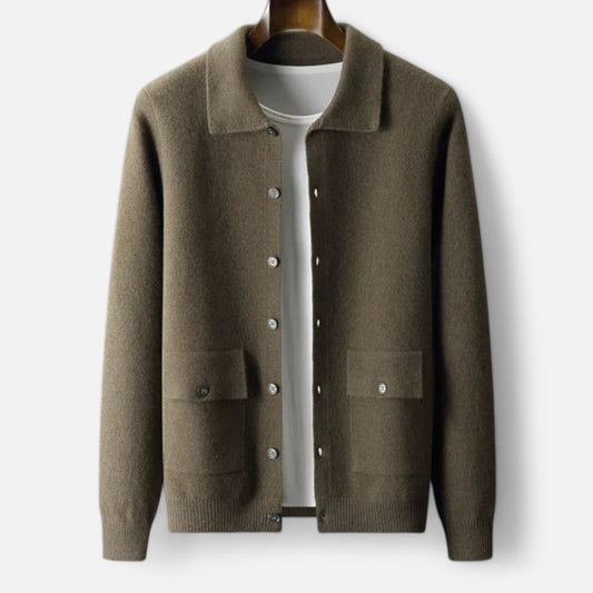 Old Monarchy | Men’s Cashmere Blend Cardigan