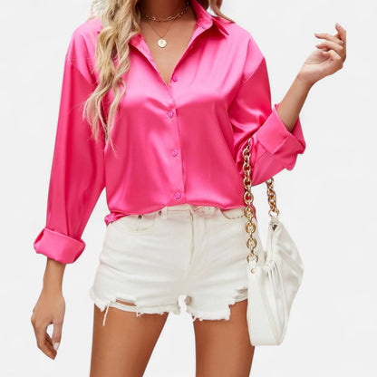 Old Monarchy | Women's Summer Blouse – Light Draping, Effortless Seasonal Elegance