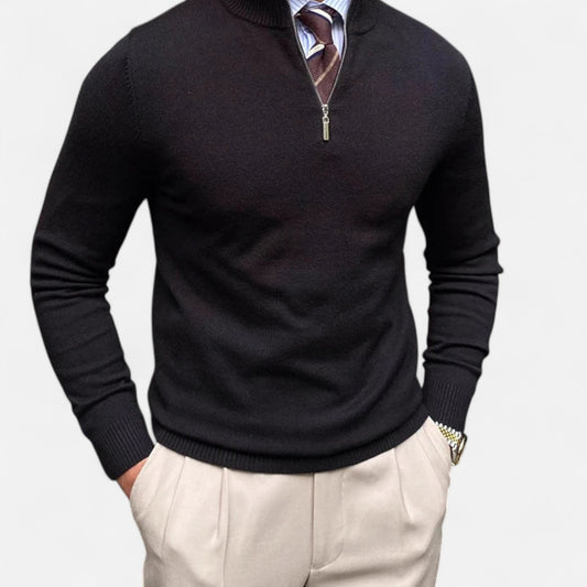Old Monarchy | Men’s Classic Half Zip Sweater