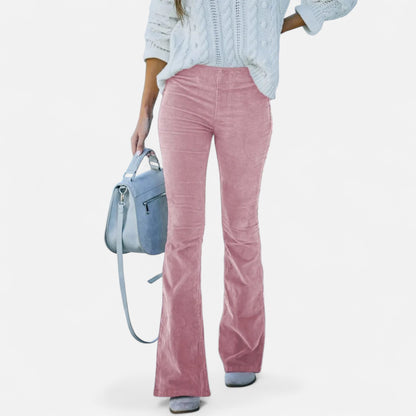 Old Monarchy | Women’s High-Waist Flare Trousers – Timeless Style, Refined Silhouette